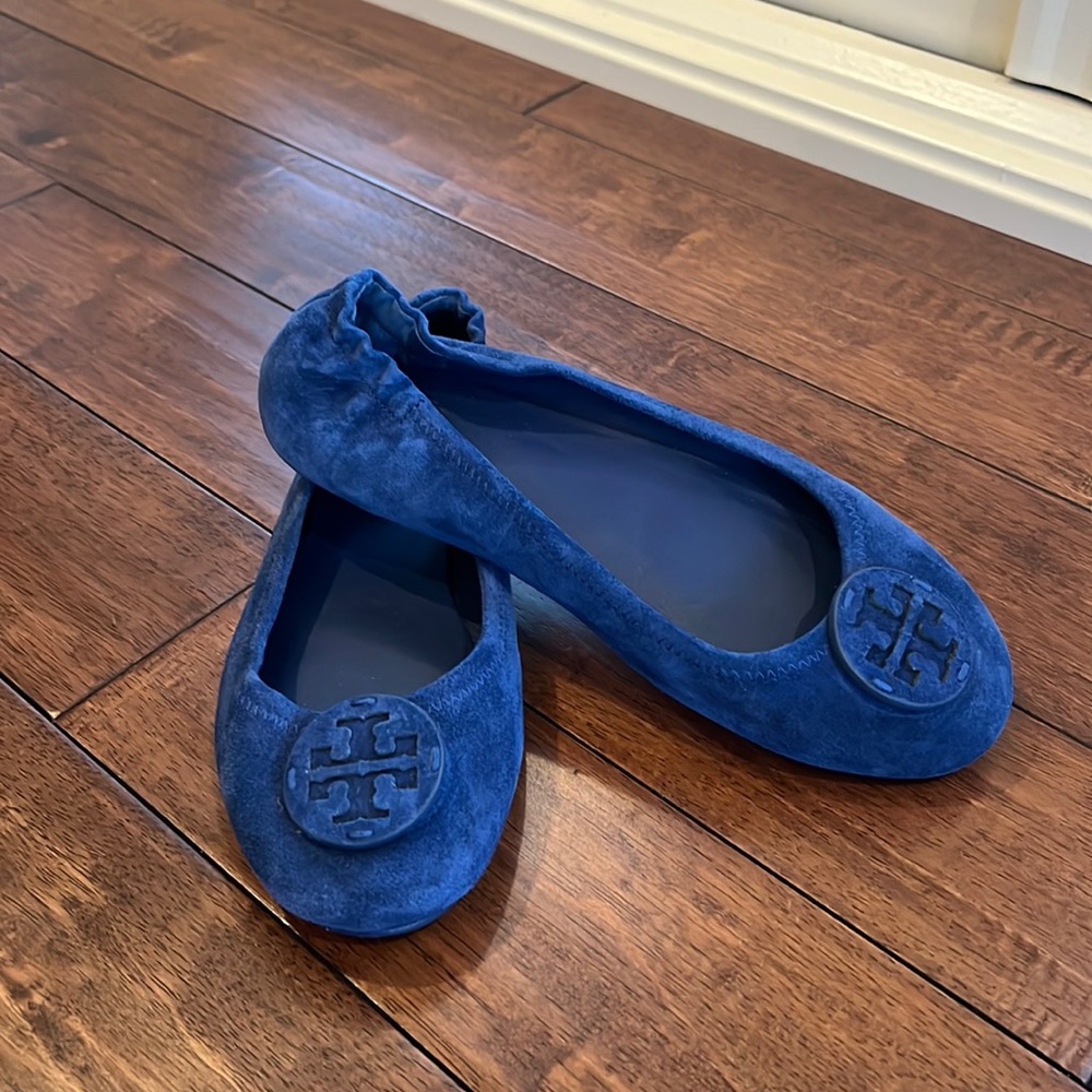 Tory Burch Suede Flats